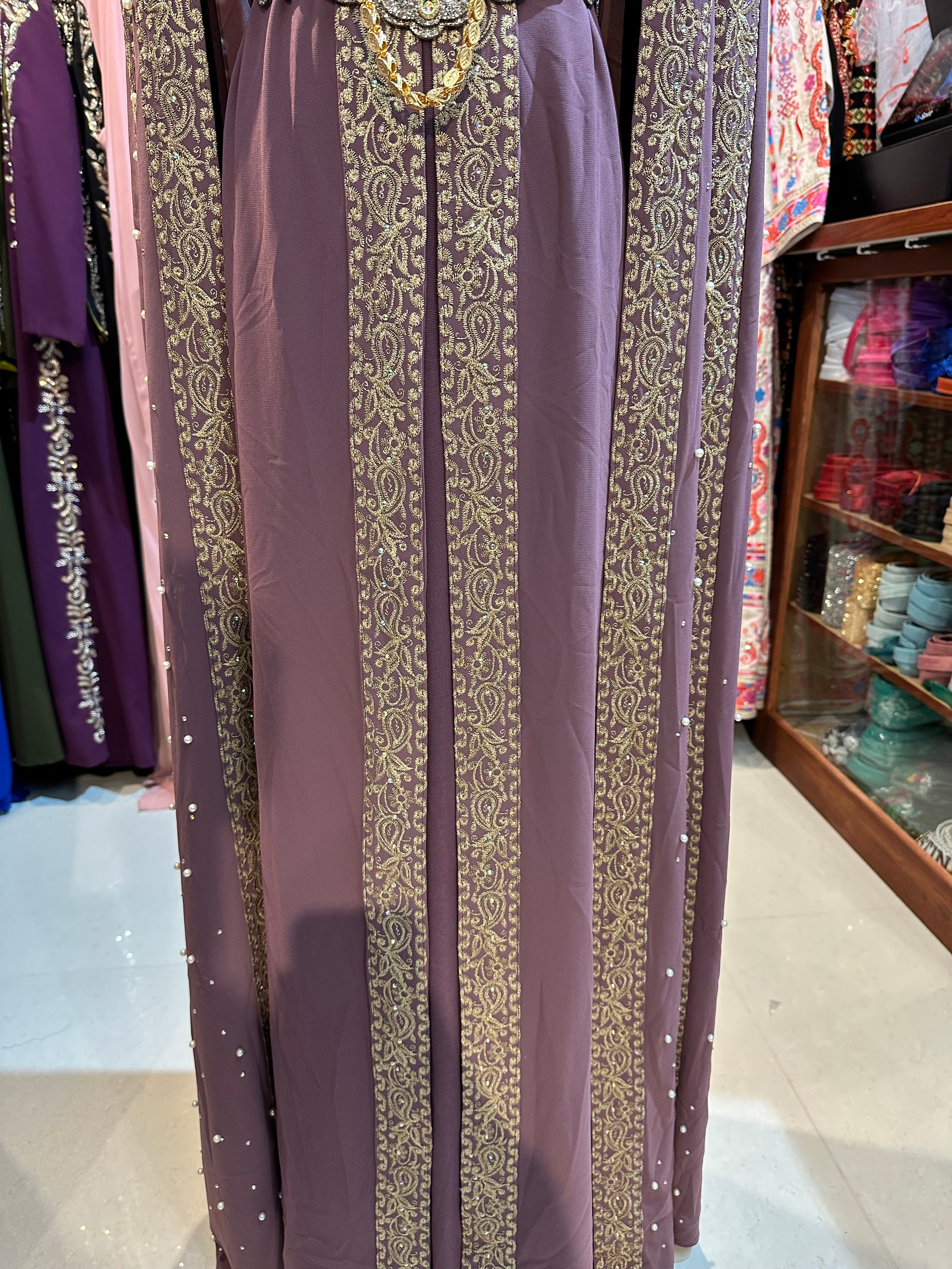 Elegant Pink Kuftan